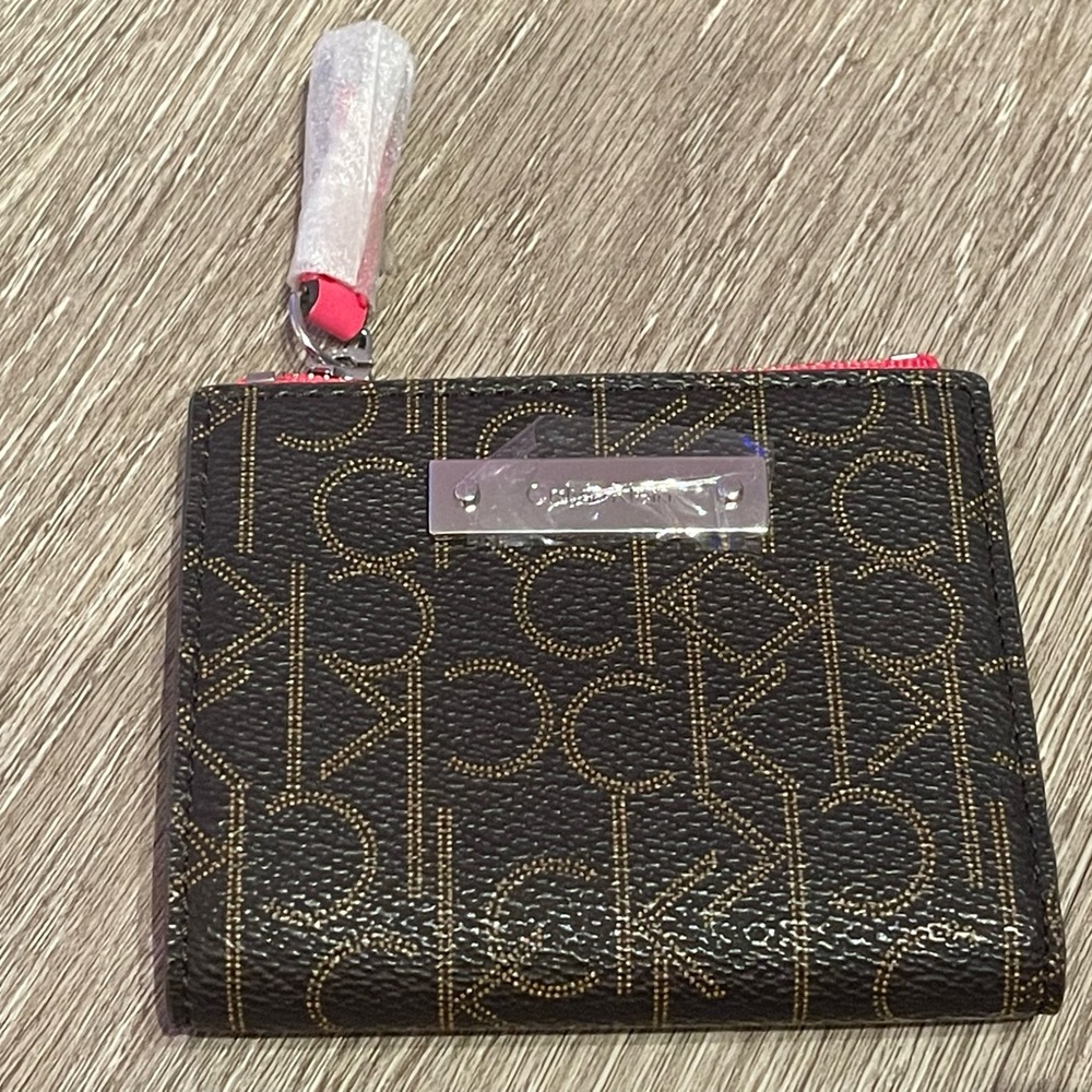 Calvin Klein Wallet (brown/pink)